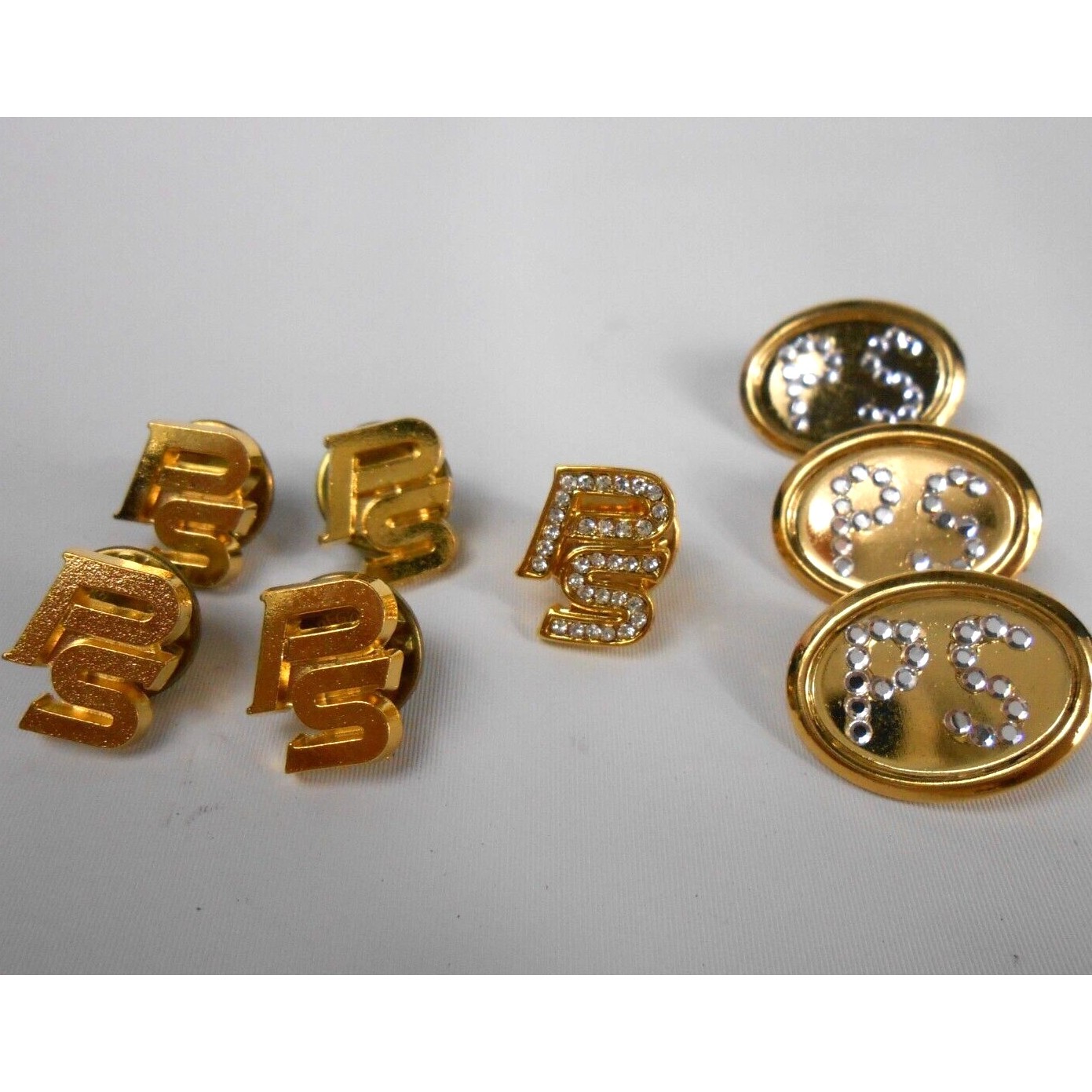 Mary Kay Consultant Reward Prize Pin Brooch Ps Perfect Start Rhinestone Lot Of 8 10$